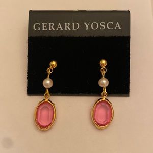 Gerard Yosca dangle earrings. **Never worn**